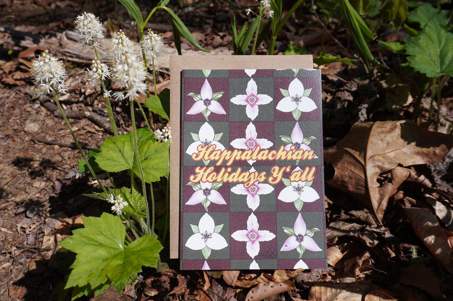 So Extra 'Happalachian Holidays Y’all' Greeting Card