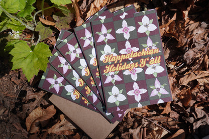 So Extra 'Happalachian Holidays Y’all' Greeting Card