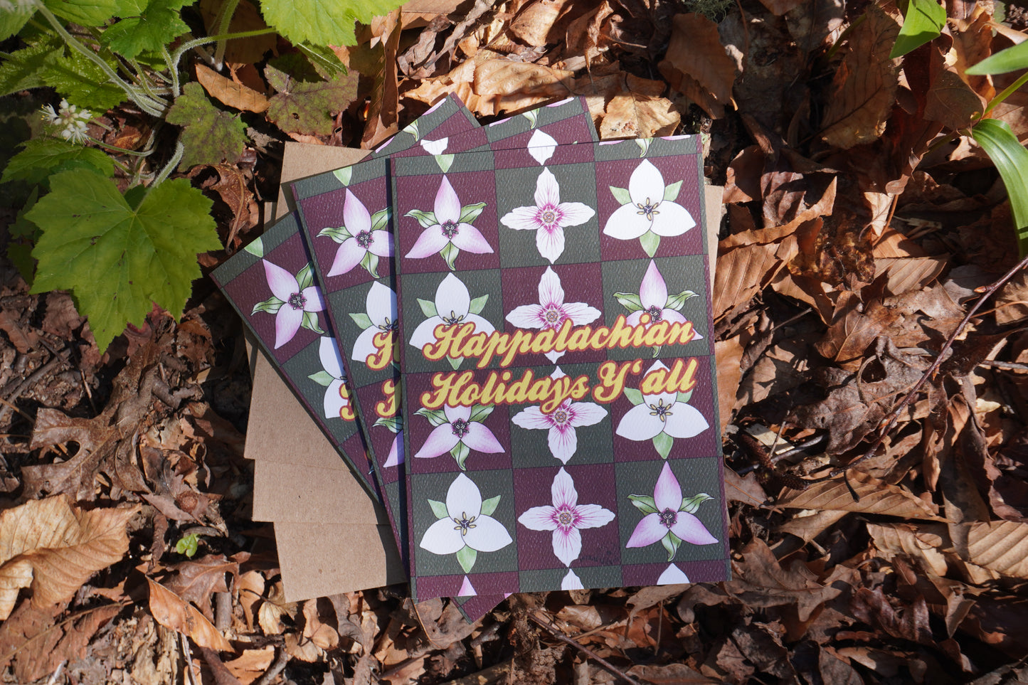 So Extra 'Happalachian Holidays Y’all' Greeting Card